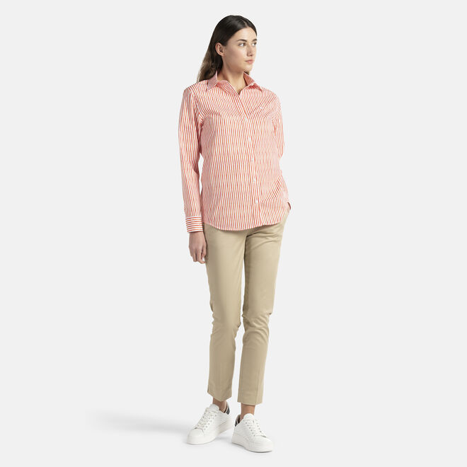 A Prezzi Outlet Camicia in cotone a righe
