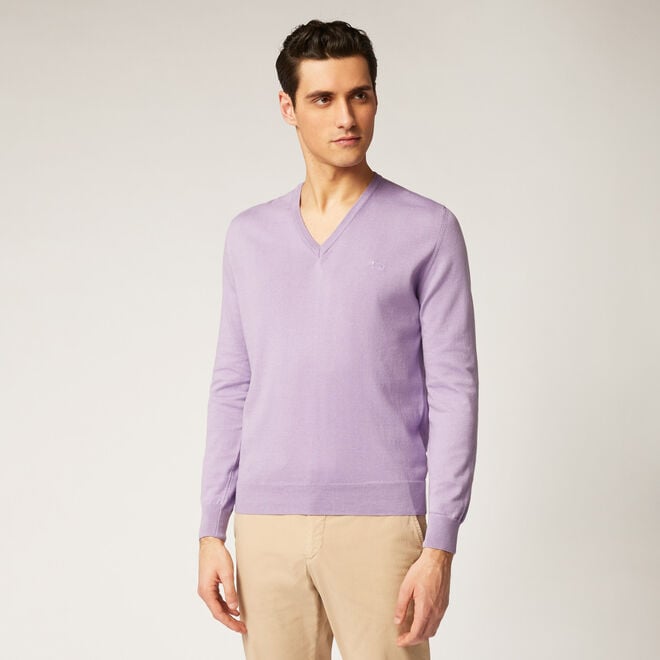 (image for) Cotton v-neck pullover Original