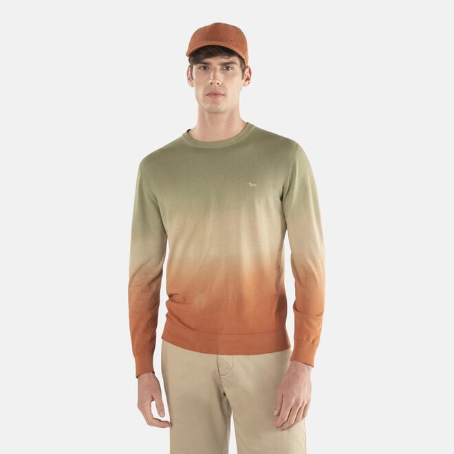 (image for) Desert oasis tie-dye crew-neck pullover harmont e blaine saldi 70