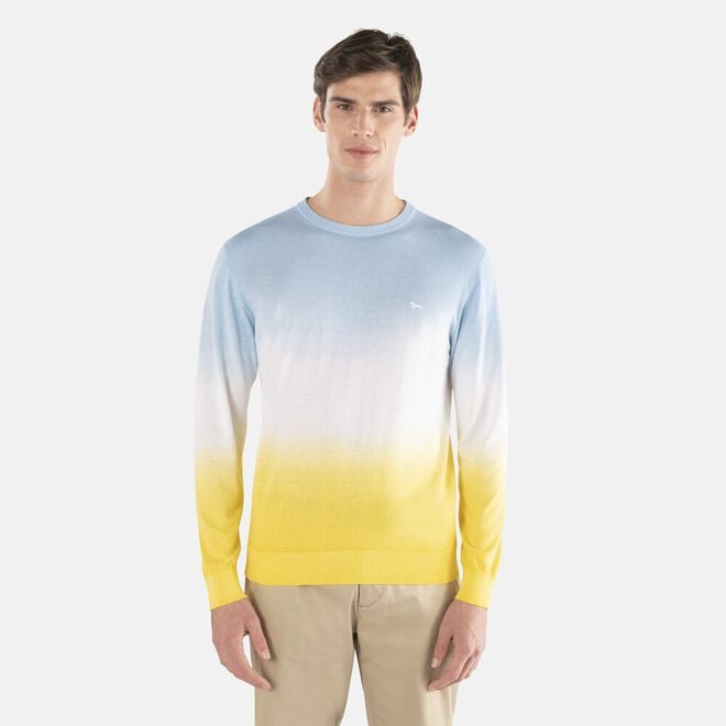 (image for) Outlet Desert oasis tie-dye crew-neck pullover