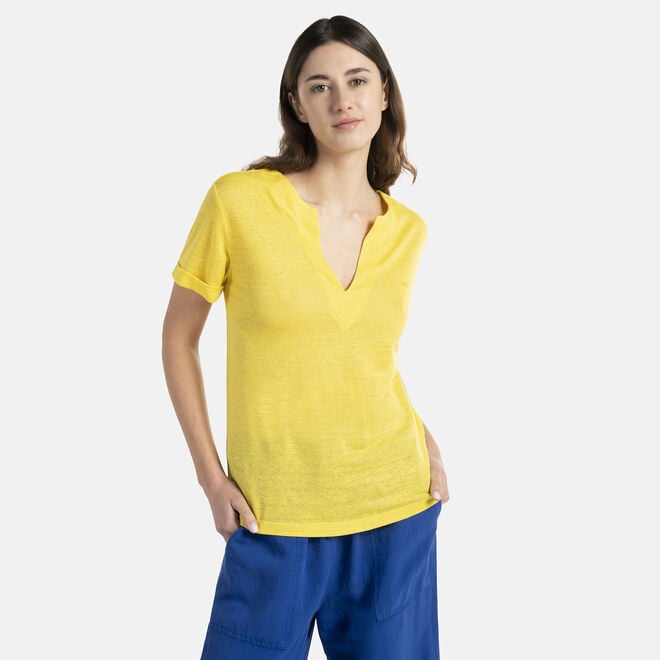 (image for) Prezzi T-shirt oversize in lino
