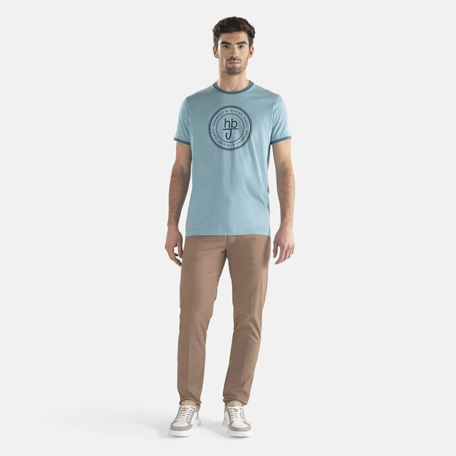 85% Codice Sconto T-shirt in cotone con macro logo harmont e blaine