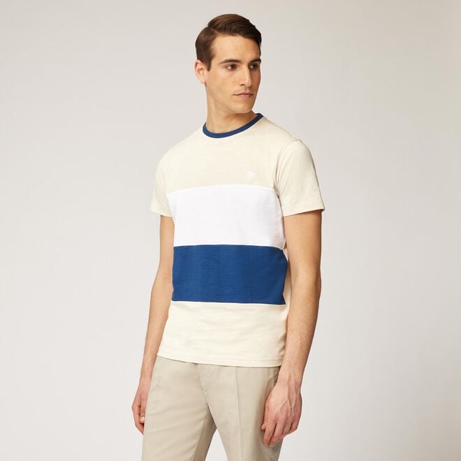 (image for) Shop On Line T-shirt con fasce color block harmont & blaine outlet shop online