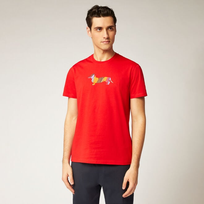 (image for) T-shirt in cotone con logo stampato Negozio Online