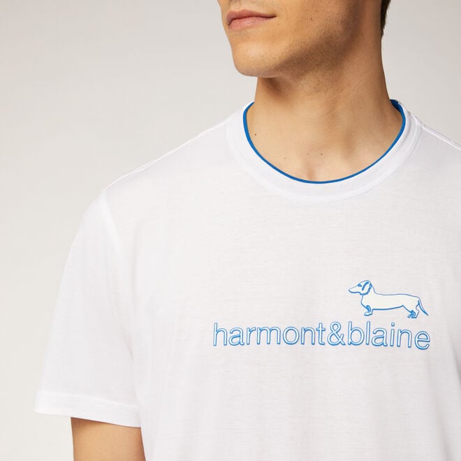 Comprare T-shirt in cotone con logo