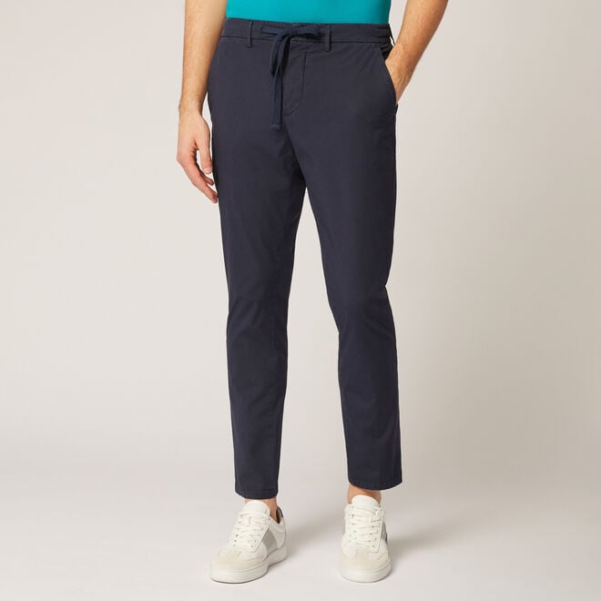Pantalone jogger in cotone stretch harmont & blaine outlet