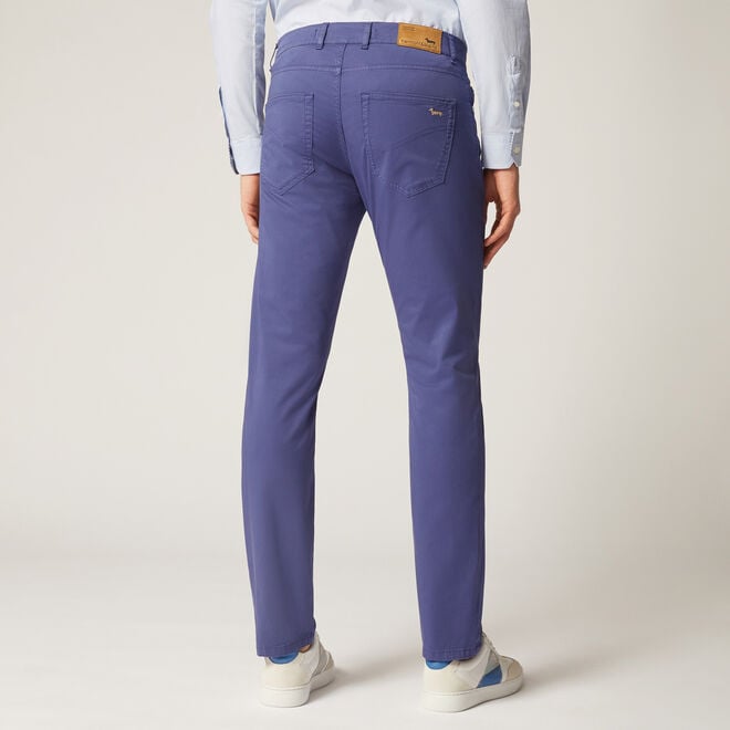 Acquista Online Pantalone cinque tasche in gabardina comfort In Offerta
