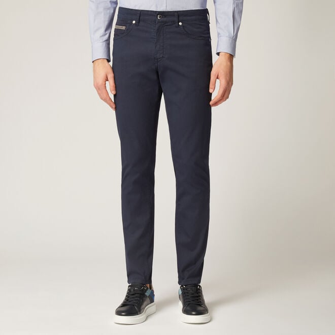 (image for) Pantalone narrow-fit con dettagli a contrasto Acquista Online