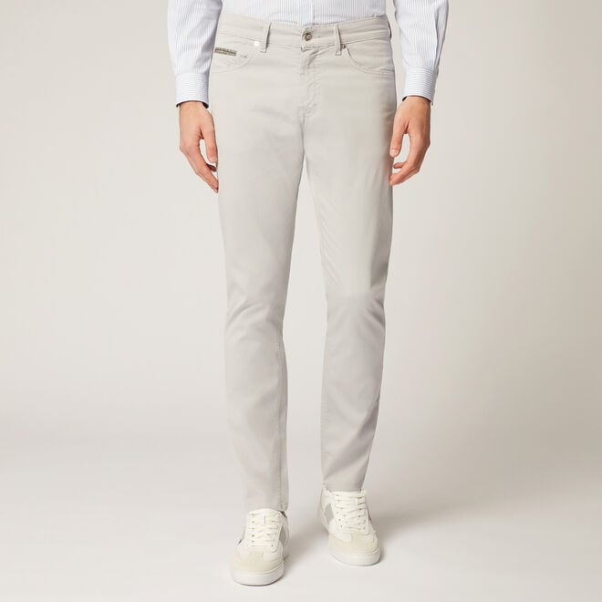 (image for) Pantalone narrow-fit con dettagli a contrasto Al 70 Outlet